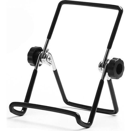 Black Color Universal Fold Tablet Holder Swivel Bracket Stand For iPad Tablet Portable Monitor Accessories