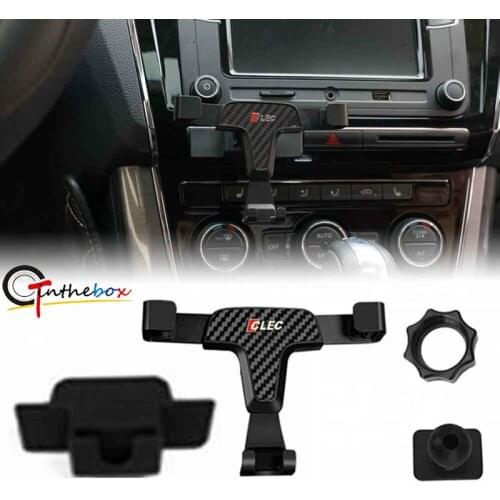 GTinthebox 360°Rotating Smart Phone Car Mount Cradle Holder For Volkswagen Tiguan Polo Passat, etc