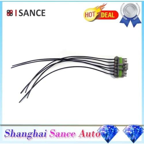 ISANCE Heater Blower Motor Resistor Plug Connector Pigtail 89018436 973-406 For Chevrolet Astro & GMC Safari 4.3L 1996-2005