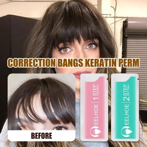 Correction Bangs Keratin Perm