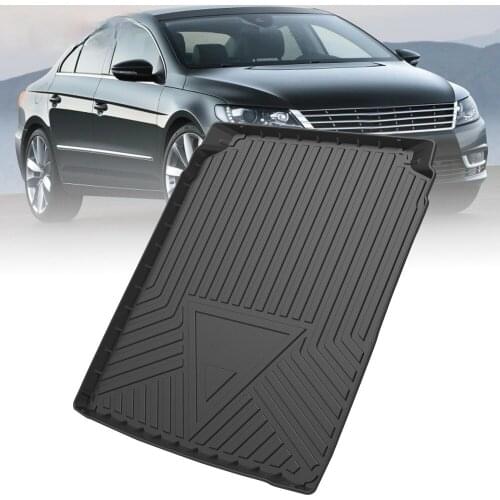 TPE Trunk Mat For Volkswagen CC 2009 2010 2011-2017 Car Waterproof Non-Slip Custom Rubber 3D Cargo Liner Accessories