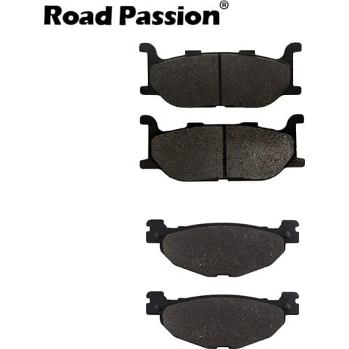 Road Passion Motorcycle Front & Rear Brake Pads For YAMAHA YP400 YP 400 Majesty 2005-2015 XP500 XP 500 T-Max 2005-2008
