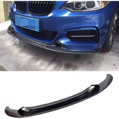 Carbon fiber Front Lip Spoiler Fit For BMW 2-Series F22 M-Sport