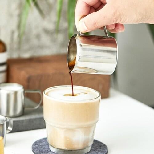 Portable Beer Cup Coffee Jug Milk Tea Cups Stainless Steel Cup Cold Water Drinks Cup Heat Resistant Home Office Drinkware