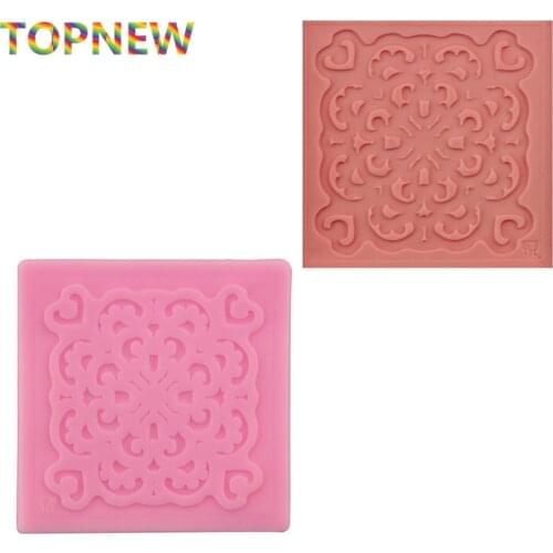 Lucky happiness pattern Silicone Fondant laceMold Candy Cutter Sugarcraft cake lace Tools C2159