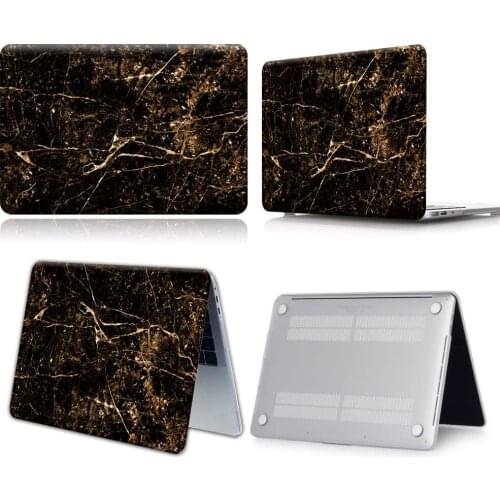 PVC Marble Series Laptop Replace Case For Apple Macbook 12/Air 11 13(A2337)/Pro 13(A2251 A2289) 15 16 /Pro 13 A2338