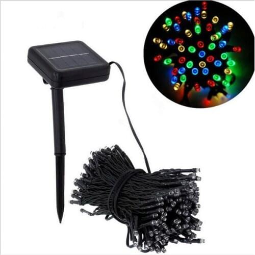 19m Christmas RGB LED Strip Light 200 Leds Waterproof Flexible LED Tape Lamp Solar Bar Light String Holiday Decoration Lights
