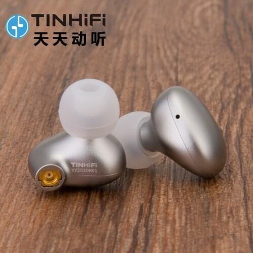 Tinhifi T2 plus wired earphones noise cancelling 3.5mm black plug Gold plated MMCX connector earbud headset hifi monitor earbuds