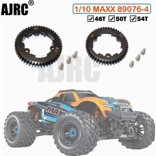 TRAXXAS 1/10 MAXX MONSTER TRUCK 45 # hardened steel main teeth (M1.0) 46T / 50T / 54T instead of 6447/6448/6449 89076-4