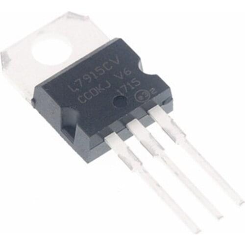 L7915CV three-terminal regulator TO-220 package transistor