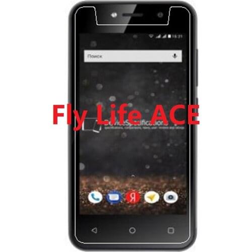 9H Toughened Tempered Glass for Fly Life ACE Smartphone Film Screen Protector For Fly Life Compact 4G Case Glass
