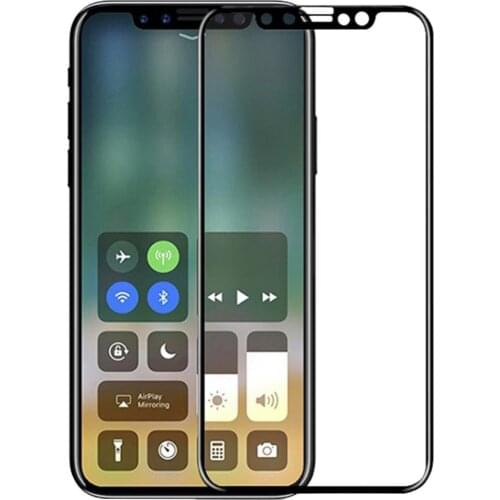 Anti-Scratch 9H Temper Glass Full Cover 3D Curved Phone Film Screen Protector for iPhone 7 8 11