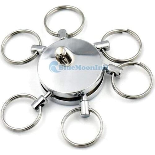 1/5/10 PCS Hook Swivel Multi Keychain Clip Removeable Detatchable Release Keyholder Accessories
