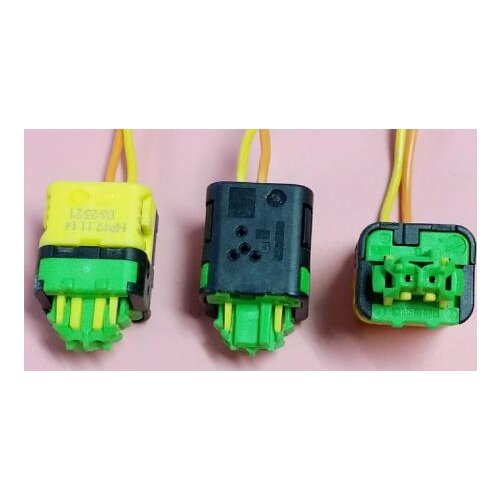 1PCS Car connector FOR import main and auxiliary safety plug 2P