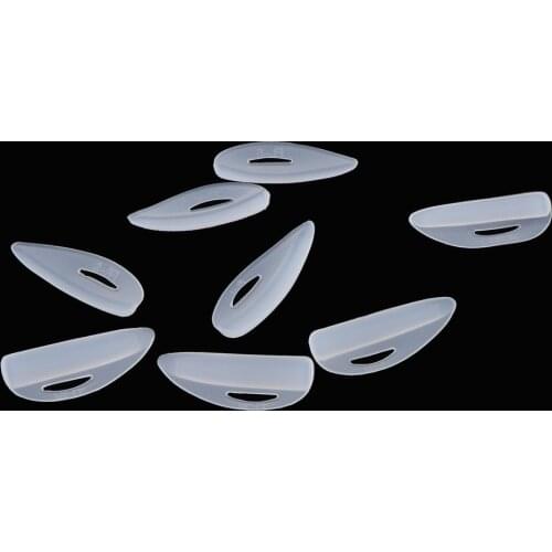 4 Pairs Eye Shields Pads for Eyelash Extensions/Perming/Tinting Silicone Patches Eye Lifting Tools