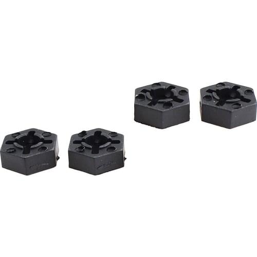 4pcs RC Car Wheel Hex Drive Hub Adaptor fits for 1:14 Wltoys 144001 124018 124019