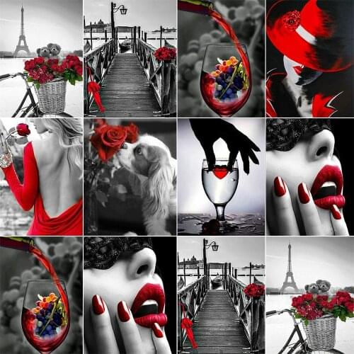 XUEQIXIAOZU Full Round Abstract art Diamond embroidery 5D DIY Diamond painting Diamond mosaic painting gifts 2020 New