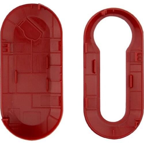 Car Styling 1PC Replacement Key Case for Fiat 500 Panda Punto Bravo High Quality Remote Flip Car Key Shell Cover Case