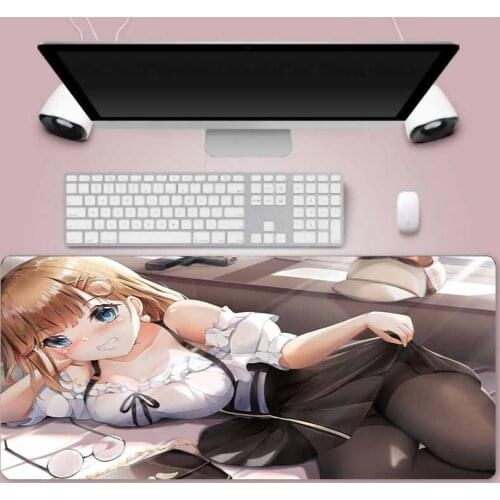 80x30cm XL Lockedge Large Gaming Mouse Pad Computer Gamer Keyboard Mouse Mat Hyper Beast Desk Mousepad for PC Desk Pad