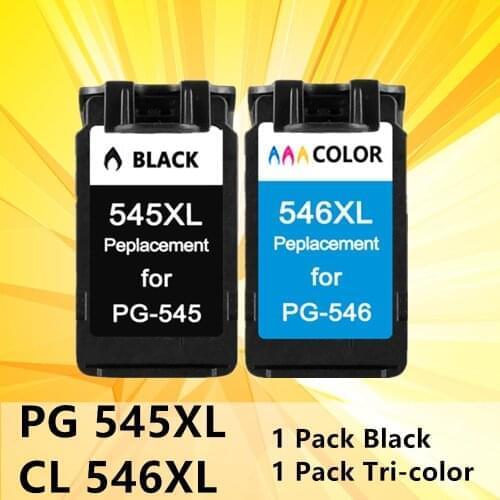 545 546 Catridge Black for Canon IP2850 MG2950 MX495 MG 2850 2950 MX 495 Cartridge Ink Pixma printer Ink cartridge PG 545 ip545