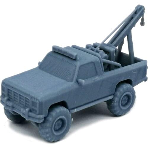 Outland Models Railroad Scenery Tow Pick-up Truck 1:87 HO Scale