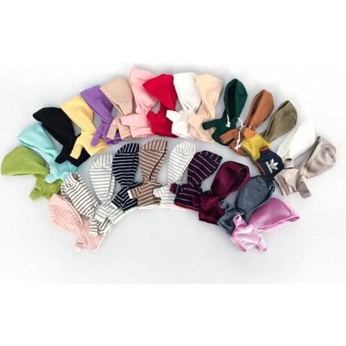 OB11 Baby Clothing BJD GSC Plain Body Baby Clothing Egg PD9 Cap Long Sleeve Hoodie doll clothes coat