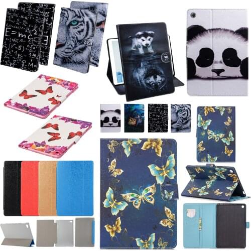 Flip Stand PU Leather Skin Magnetic Cover Shell Capa Funda Case For Huawei MediaPad M5 Lite 10 BAH2-W19/L09/W09 Tablet Coque