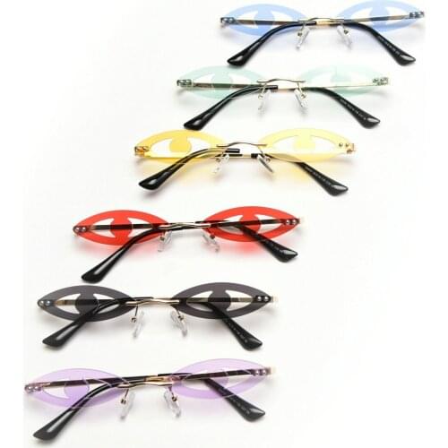 Oval Sunglasses Women 2020 Sunglasses Men Vintage Sunglasses Luxury Retro Mens Hip Hop Sunglass Candy Sun Glasses NX