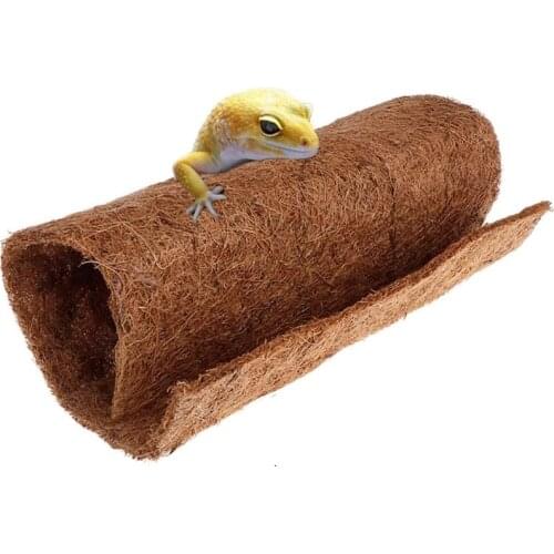 Reptile Carpet Natural Coconut Fiber Mat Terrarium Substrate Liner for Lizard Snake Chamelon Reptile Bedding Supplies