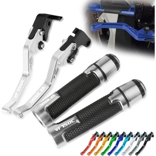Brake Clutch Levers Thruster Grip Handle Bar Cap End Plugs For HONDA VF750C 1994 1995 1996 1997 1998 1999 2000 2001 2002 2003