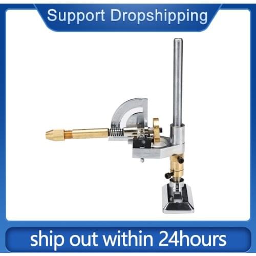 Jade Grinding Faceted Manipulator Gem Faceting Machine Jewel Angle Polisher Fork 12/24/36/48/60/72/84/96 Index Wheels Handle