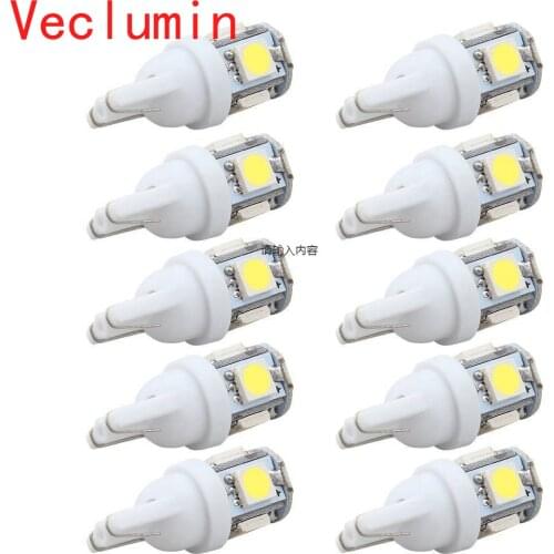 Veclumin LED Bulbs W5W (W2.1x9.5d)