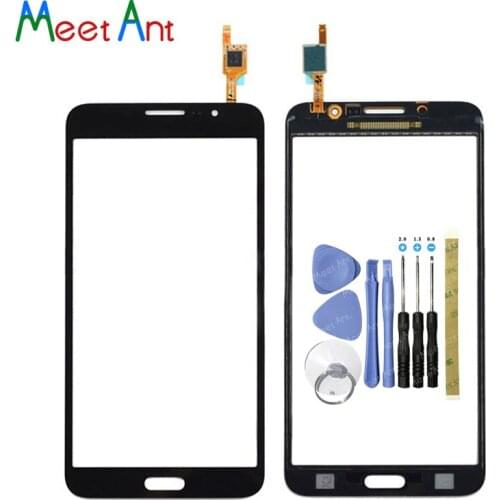 High Quality 6.0" For Samsung Galaxy Mega 2 Mega2 G750 Touch Screen Digitizer Sensor Outer Front Glass Lens Panel Black White