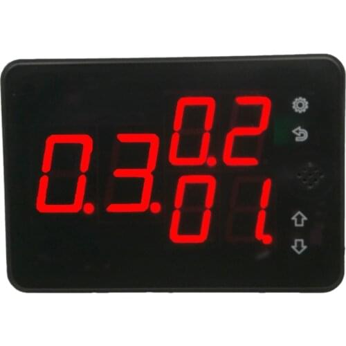 YCALL 999 Channel RF Wireless Bar Cafe Restaurant Calling Paging System Receiver Host Display Screen K-1000C