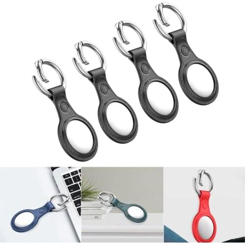 For Apple AirTag TPU Protective Case for Apple Locator Tracker Anti-Lost Device Keychain Protective Sleeve(4Pcs)