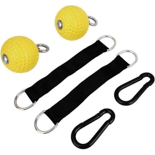 2Pcs 7.2cm Pull-up Balls Hand Finger Force Trainer Grip Arm Muscle Gym Exerciser