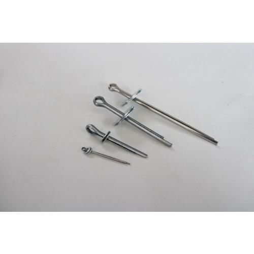 20set--20mm-60mm 1pcs Split pin + 2pcs washer meteal movable joint for toy or leather fixed findings