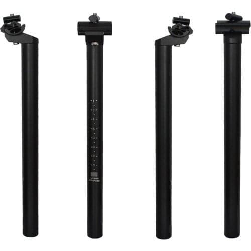 Aluminium Alloy Seatpost Adjustable Angle Bicycle Seat Post 25.4/27.2/28.6*300mm MTB Bicycle Seat Post Tube Bike Seat Tube