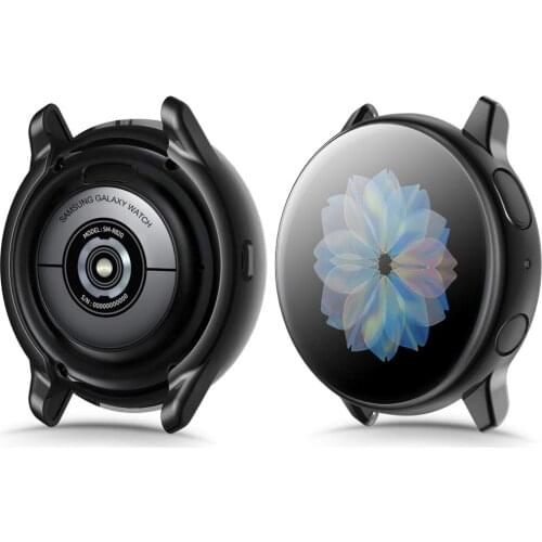 Screen Protector Case for Samsung Galaxy Watch Active 2 40mm 44mm Full Coverage Screen Protective Cover Bumper for Active2 watch