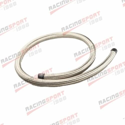 Stainless Steel Braided AN16 AN-16 AN 16 -16 Fuel Line Gas Oil Hose 1M (3.3FT)