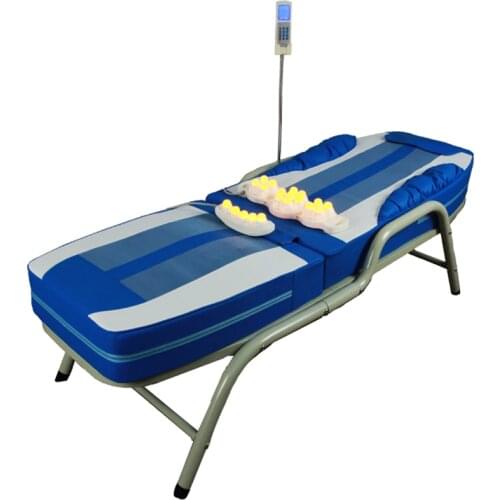 Migun Hot Heated Portable Korea Cheap Nuga Best Warm LCD Automatic Electric Rolling Thermal Jade Stone Massage Bed
