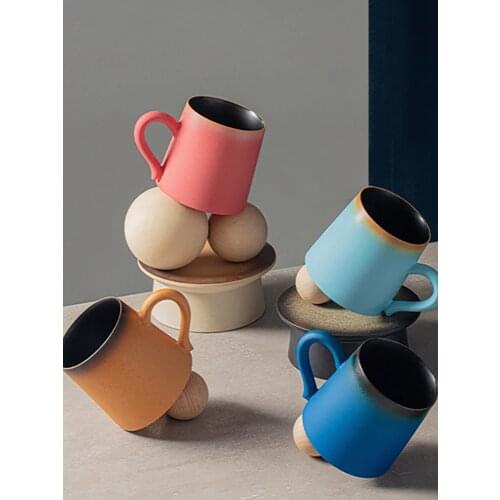 GY Porcelain Bubble Jingdezhen Ceramic Luo Yi Hand-Made Mark Cup Coffee Cup