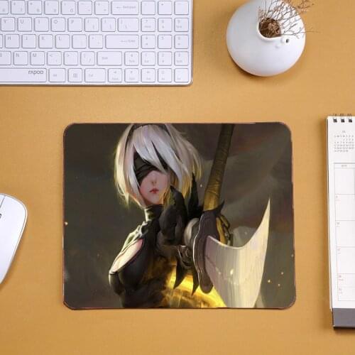 Game Mousepad NieR:Automata Hot Popular Gaming Mouse Pad Mat A2 2B 9S YoRHa Mini Pc Game Gaming Table Desktop Mats