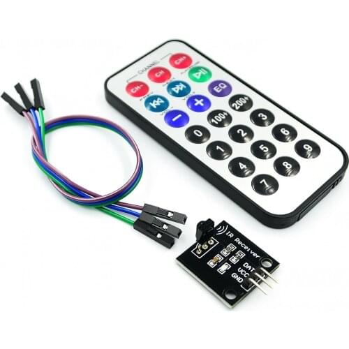 For Arduino Infrared wireless remote control kit robot electronic building blocks infrared decoding