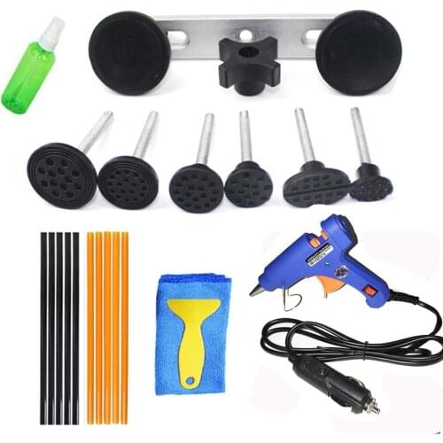 PDR Removing Dents Carros Paintless Denting Car Dents Repair Tool with 12V Car Charger Glue Gun for 1-7cm Car Dents