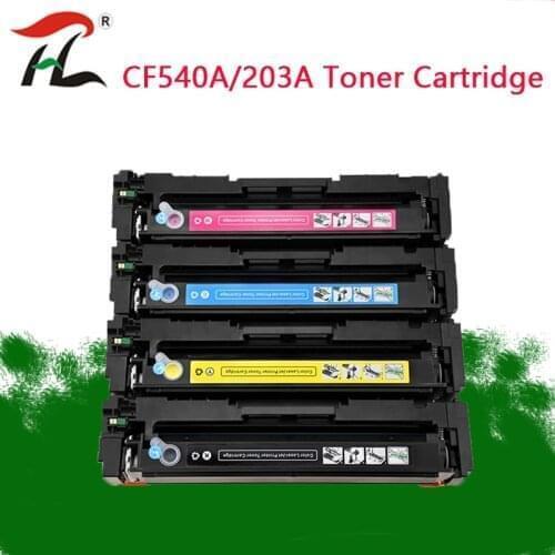 Compatible for hp 203A CF540A 540a toner cartridge for HP LaserJe Pro M254nw M254dw MFP M281fdw M281fdn M280nw printer