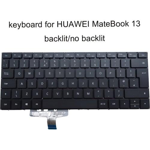 WRTB UK GB backlight keyboard for HUAWEI MateBook 13 WRT-W19 W19B W19L WRT-W29 W29L KPR-W29 W19 HN-W19L W19R computer keyboards