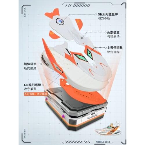 361 Degree sneakers men running shoes walking sneaker Shoe cushion elasticity mens sports shoe 2021 Gundam GN-003