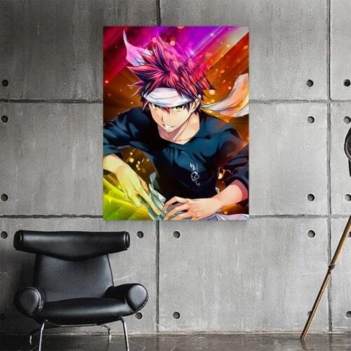 Wall Art Modular Canvas 1 Panel Pictures Home Decor Yukihira Soma Painting Prints Anime Poster Living Room Cuadros No Framework
