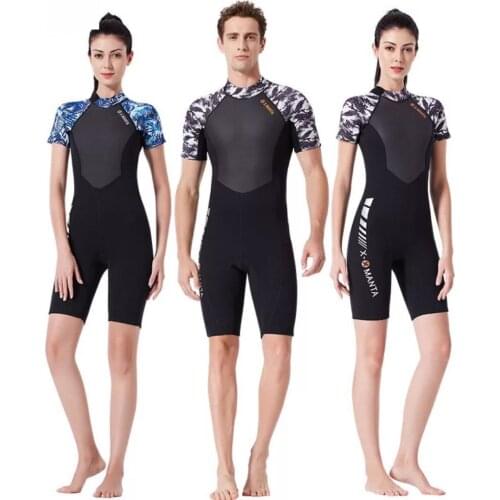 New Arrival Women and Men Short Wetsuit Neoprene Surf Wet Suit For Swimming Diving Equipment Spearfishing Traje De Buceo 2XL